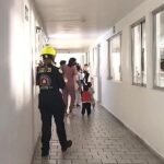 Realiza Jaguares simulacro de evacuación de incendio  en guardería