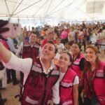 Macro mercado de la gente beneficia a miles  en García