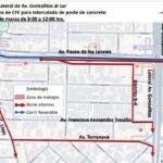 Anuncian restricción vial en Gonzalitos por trabajos de CFE