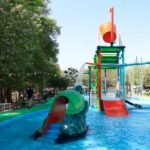 Inauguran temporada de albercas en el Parque Tolteca