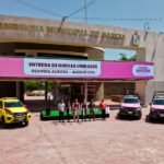 Entrega García 5 unidades para auxilio vial y atención a mujeres