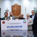 Dona San Pedro 11 millones de pesos a Bomberos