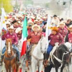 Cabalgan 1,250 jinetes en 175 de fundación de García