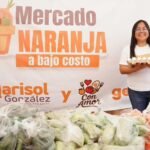 Ofrecen Mercado Naranja en apoyo a la economía familiar