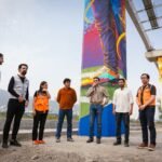 Dan color mundialista a murales del Corredor FIFA