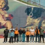 Entregan murales de trazos mundialistas por vía doble