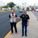 Adiós, baches: avanzan  en avenida Juárez de Guadalupe
