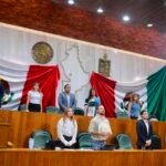 Hace Congreso minuto de silencio a policías de FC fallecidos