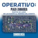 ¡Cierre vial en la Macroplaza esta noche!