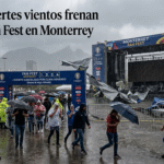 Lluvia y viento frenan el Fan Fest en Monterrey