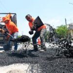 Aplica Guadalupe operativo de bacheo en Cañada Blanca