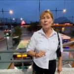 Entre filas, Tatiana percibe broncas del transporte