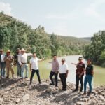 Moderniza García, NL,   el campo con Presa Icamole