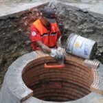 Guadalupe repara su drenaje sanitario