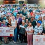 Entregan tarjetas Bienestar en Santa Catarina