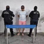 Es detenido por extorsión  a negocio de Santa Catarina