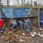 Limpian Guadalupe: caen 120 toneladas de basura
