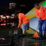 Guadalupe: más de 60 horas limpiando la ciudad
