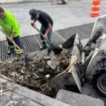 Refuerza Monterrey limpieza de rejillas ante las lluvias
