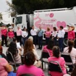 Guadalupe se viste de rosa contra el cáncer de mama